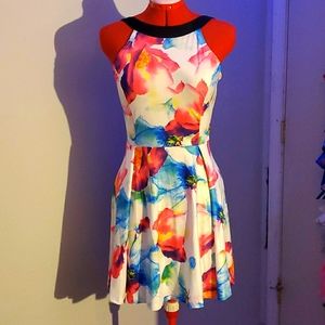 Cute bright floral dress